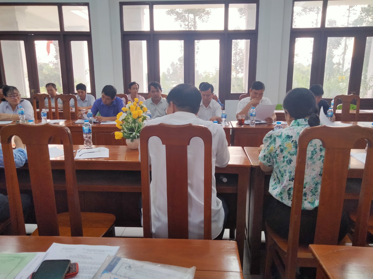 Quang cảnh cuộc họp