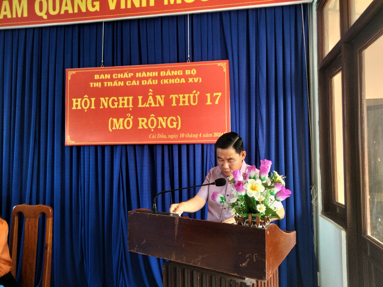 Quang cảnh Hội Nghị sơ kết