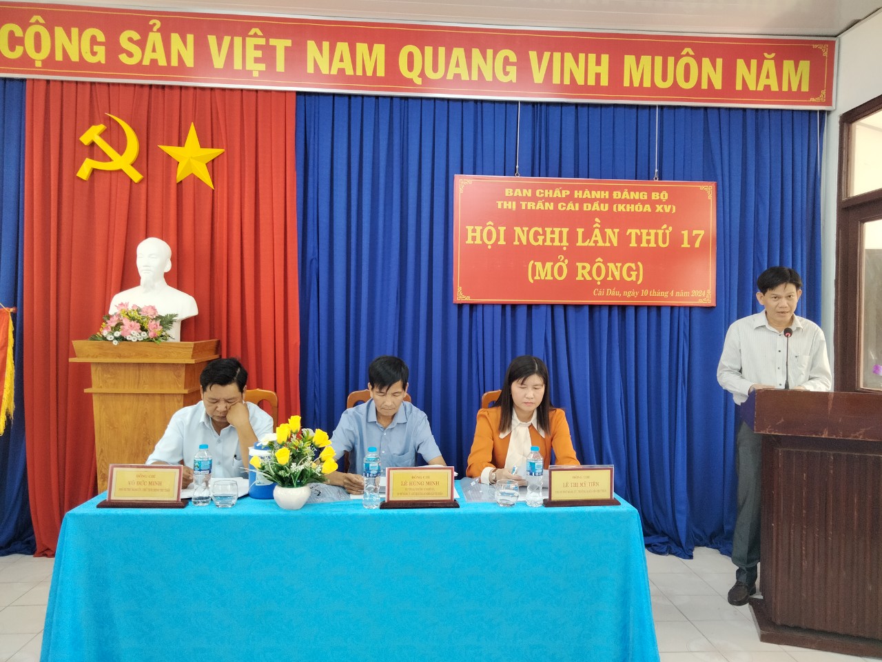 Quang cảnh Hội Nghị sơ kết