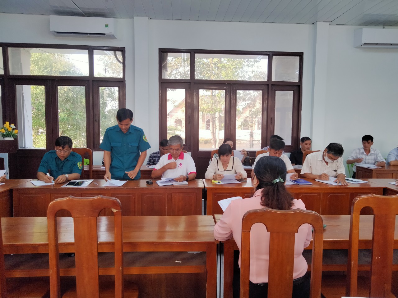 Quang cảnh cuộc họp triển khai