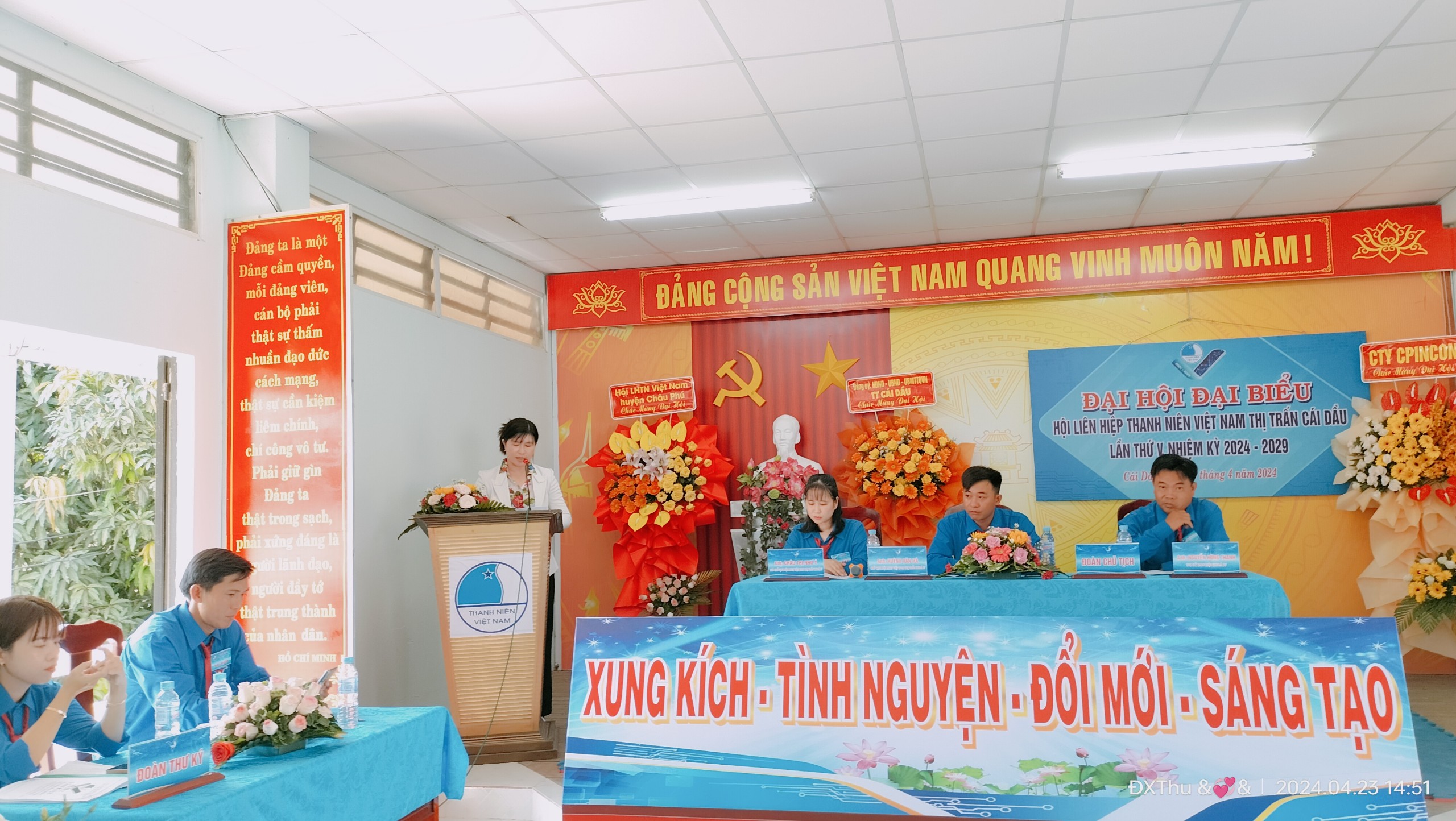 Quang cảnh Đại Hội