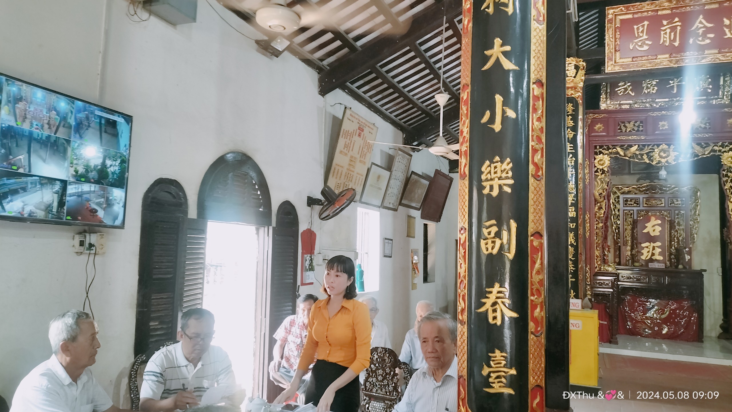 Quang cảnh buổi trao thưởng